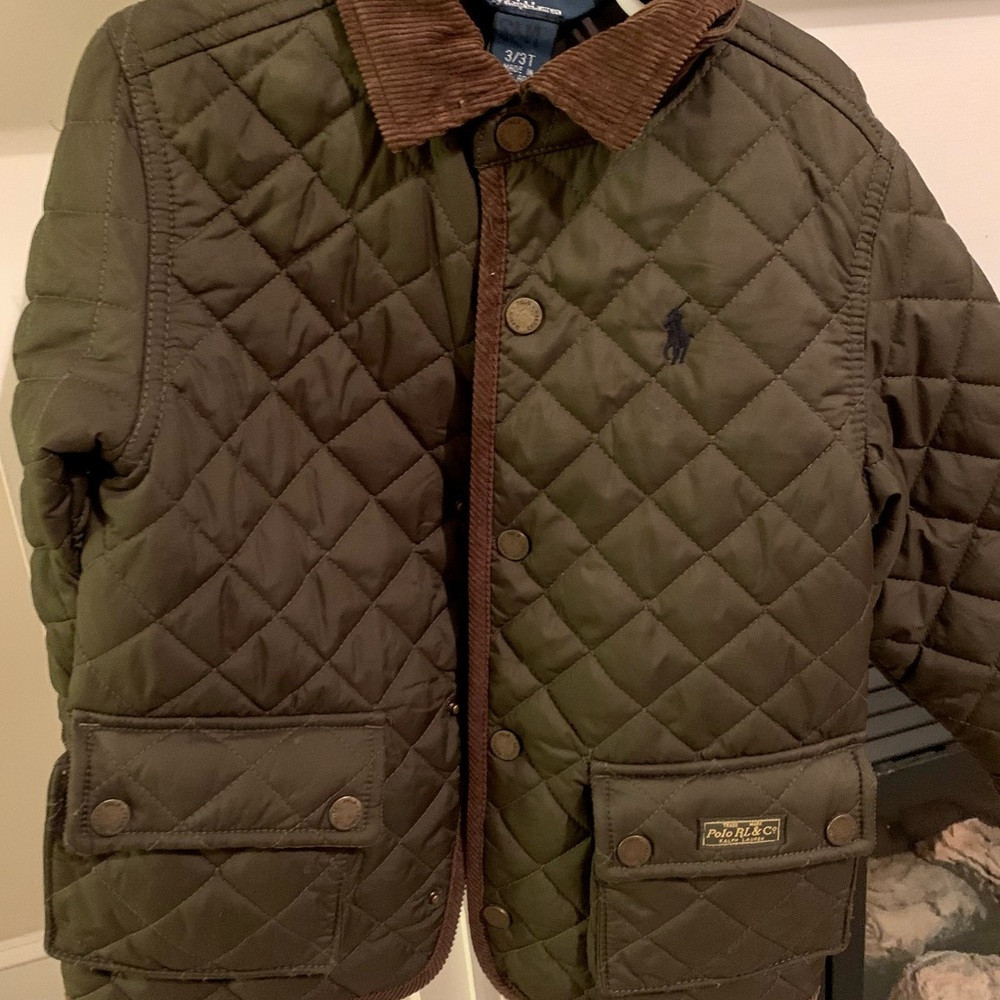 Polo Ralph Lauren 3T loden barn jacket